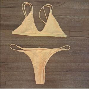 Yellow Bikini Set
